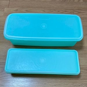 ❤️ Vintage Retro Tupperware Containers with Lids and Strainer Bundle